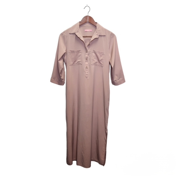 Silk Blend Shirt Dress by CTRL Size‎ Oversized XS - Picture 1 of 12